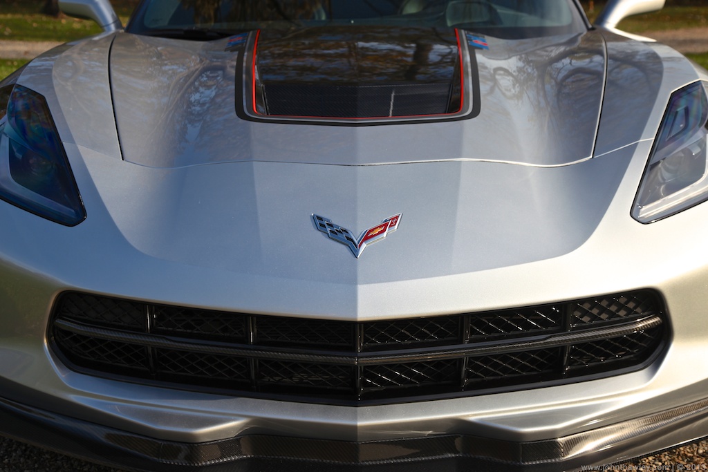 C7 Corvette Stingray Nowicki Autosports Concept7 Carbon Fiber Grille Accent